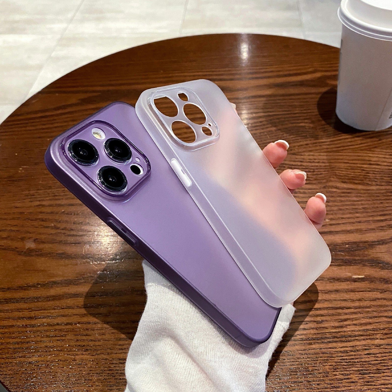 Pro iPhone 14 Pro Matte Phone Case Precision Cutout Slim TPU Cover Pro iPhone 14 Pro Matte Phone Case Precision Cutout Slim TPU Cover